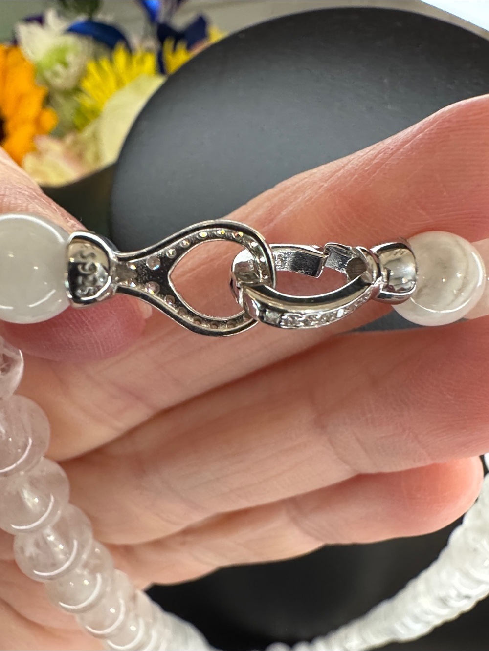 HQ Snowflake Garden Necklace: N2039 - Picture 4 of 7